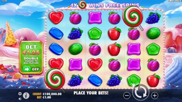 Ledakan Permen Warna-Warni Penuh Kejutan di Sweet Fiesta