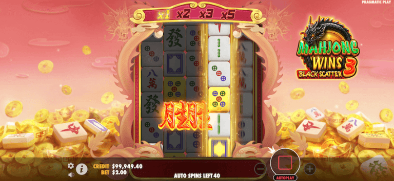 Trik Cuan Mahjong Wins 3 Black Scatter OLE777 Biar Maxwin