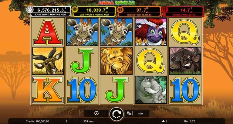 Petualangan Afrika & Jackpot Gila di Mega Moolah OLE777